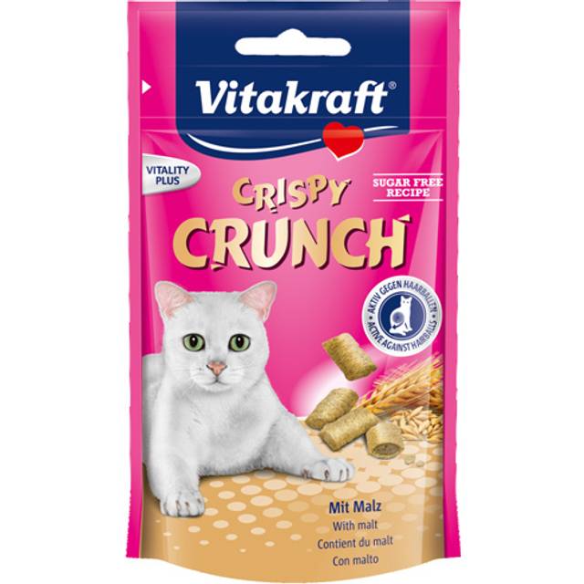 Vitakraft Crispy Crunch kattsnack med Malt, 1 x 60g