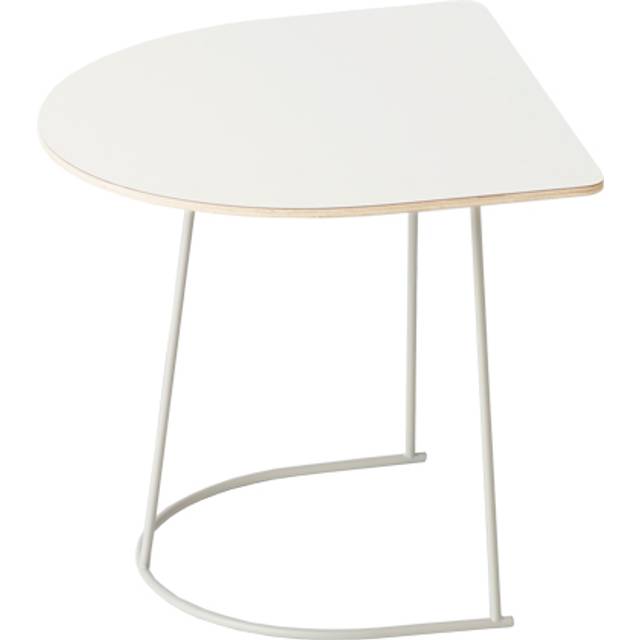 Muuto Airy sofa table half size off-white