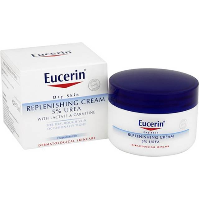 Eucerin Urea Repair 5% Urea Original Cream 75ml - for Dry, Very Dry Skin - Fragrance-free - Face the Future