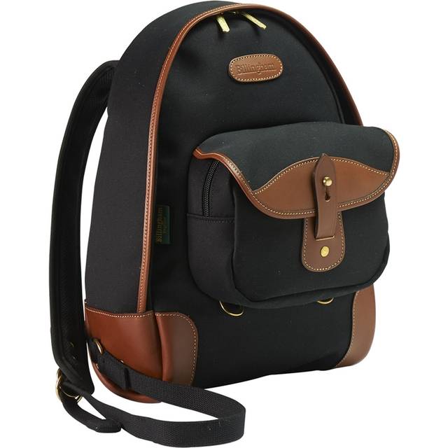 Billingham 35 Rucksack - Black Canvas/Tan