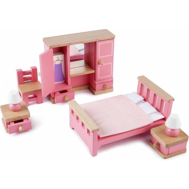Tidlo Dolls House Bedroom Furniture Set