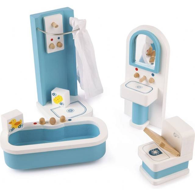 Dolls House Bathroom Furniture Set