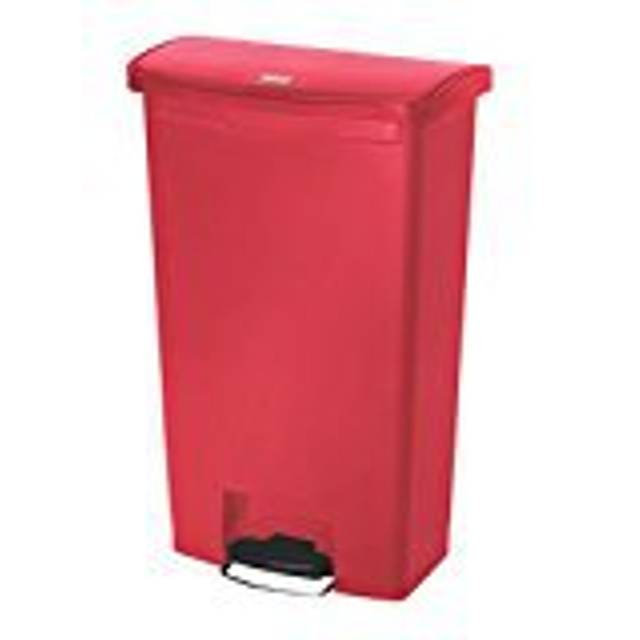 Rubbermaid Step On Pedal Bin Beige 68Ltr