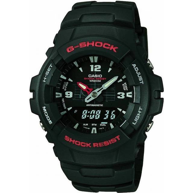 Casio G-SHOCK Men's Analogue Display Black Resin Strap Watch