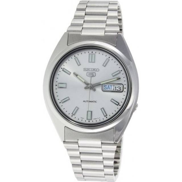 Refurbished Seiko 5 Silver Dial Automatic SNXS73K1 Men's Watch