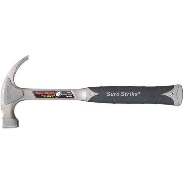 Estwing Sure Strike Claw Hammer, Size 20oz Forged Steel