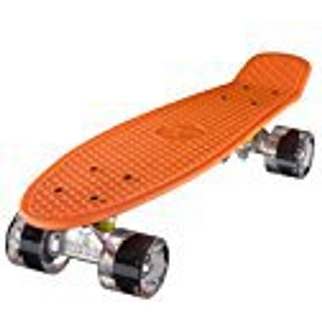 Ridge Skateboards Glow in the Dark Mini Cruiser Board skateboard, komplett, 55 cm