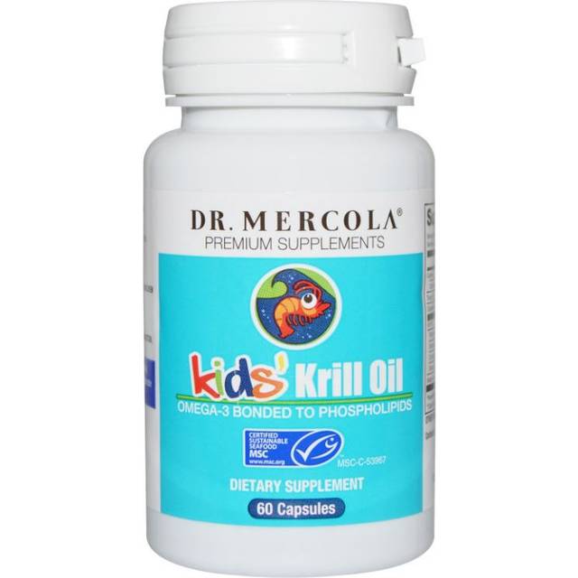 Dr. Mercola  Krill Oil for Kids  60 Capsules