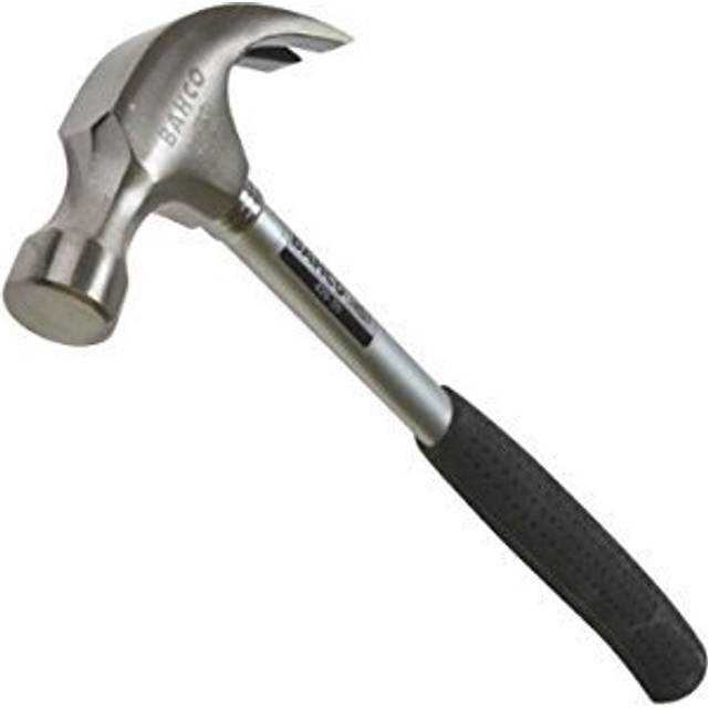 Bahco 429-20 20oz Claw Hammer With Rubber Grip Option: 20oz