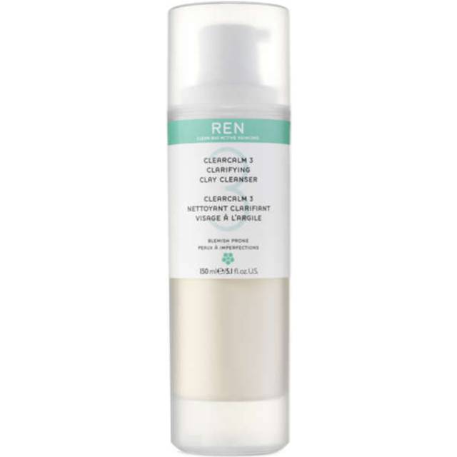 REN Clearcalm 3 Clarifying Clay Cleanser 150ml