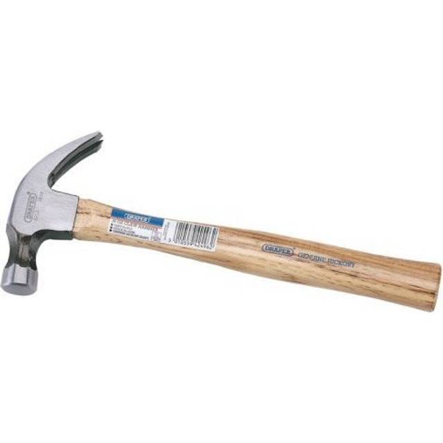 Draper 42496 450g (16 Oz) Hickory Shaft Claw Hammer