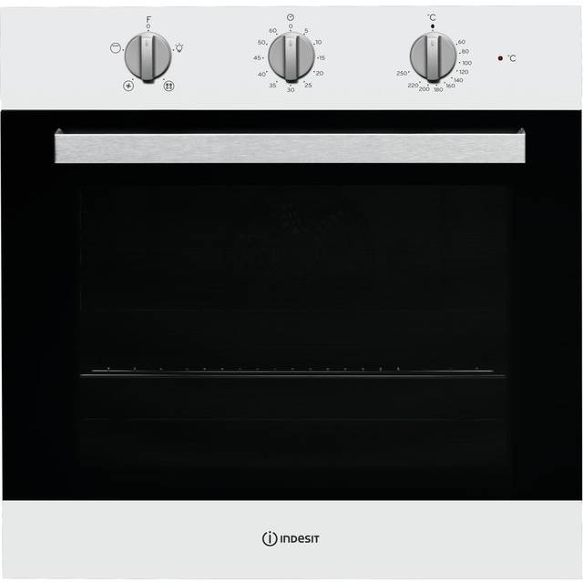 INDESIT Click&Clean IFW 6330 Electric Oven - White, White
