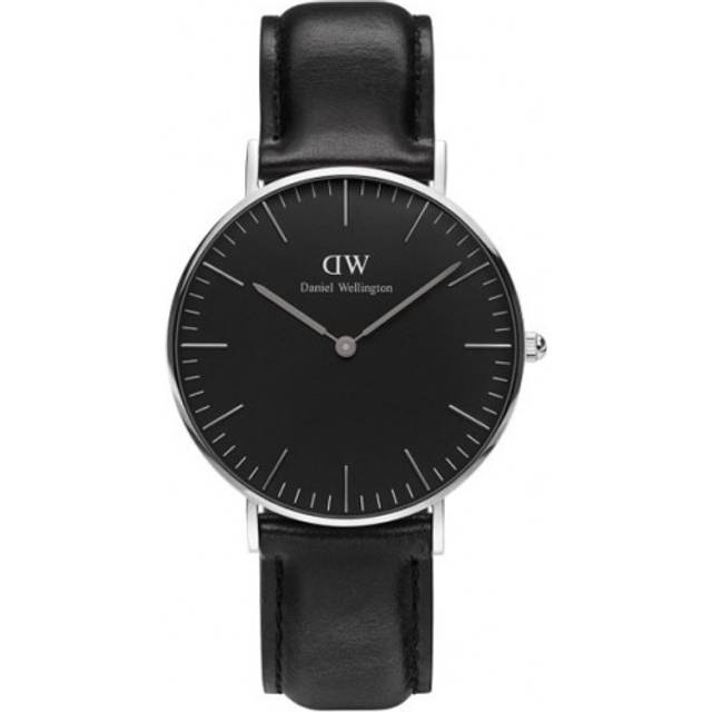 Daniel Wellington Damenuhr Classic Black DW.DW00100145 - silber