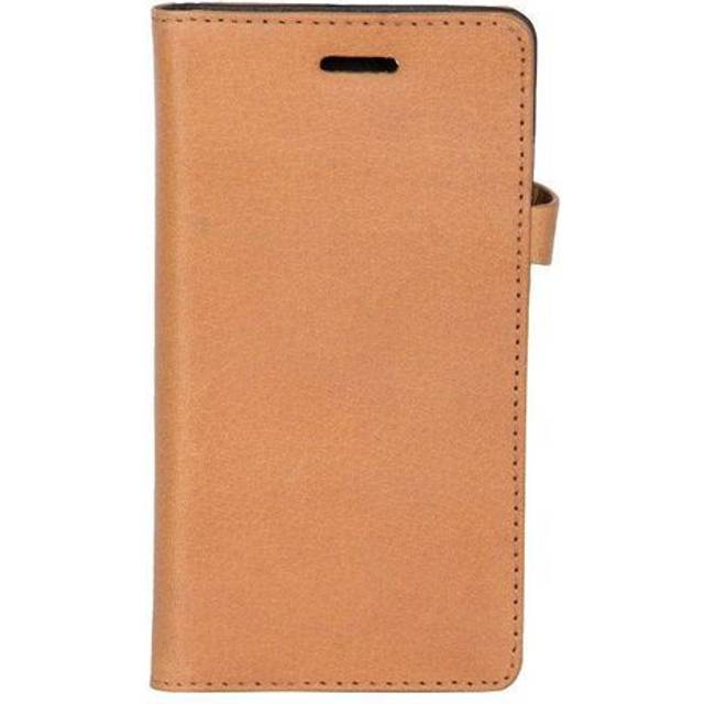 BUFFALO Mobilfodral, Plånboksväska, Mobilväska till iPhone 6, iPhone 7, iPhone 8, iPhoneSE i cognac färg