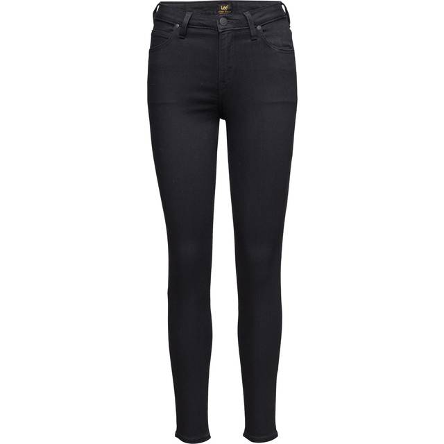 Lee dam Jeans SCARLETT HIGH, Svart sköljning, 26W / 33L