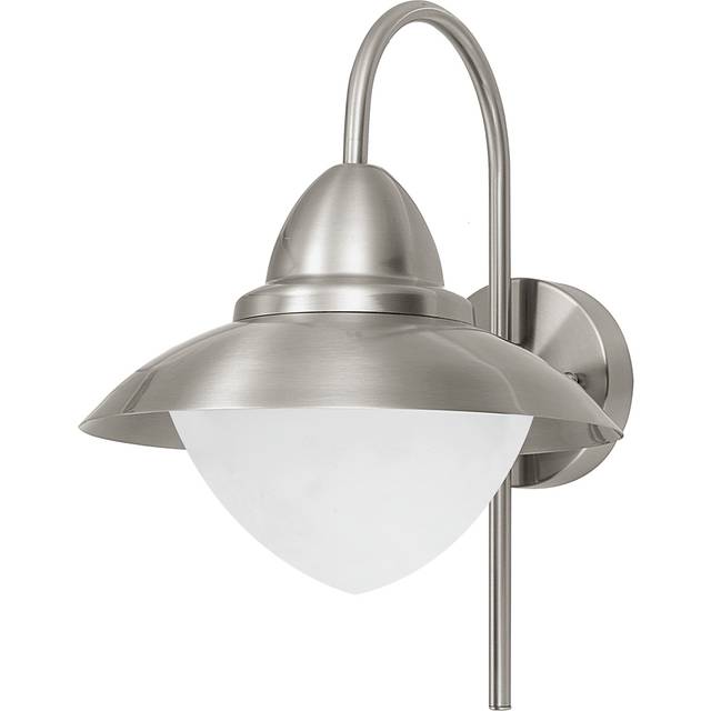 Sidney - 1 Light Outdoor Wall Downlight Stainless Steel IP44, E27 - Eglo