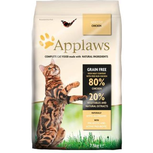 350 g / 400 g Applaws torrfoder + 30 g Cat Loin Snack tonfisk p&#xE5; k&#xF6;pet! - Adult kyckling & lax 400 g