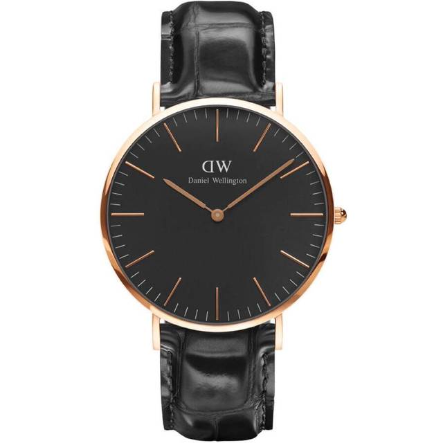Daniel Wellington DW00100129 Classic 40 mm Men&#39;s Watch - Black