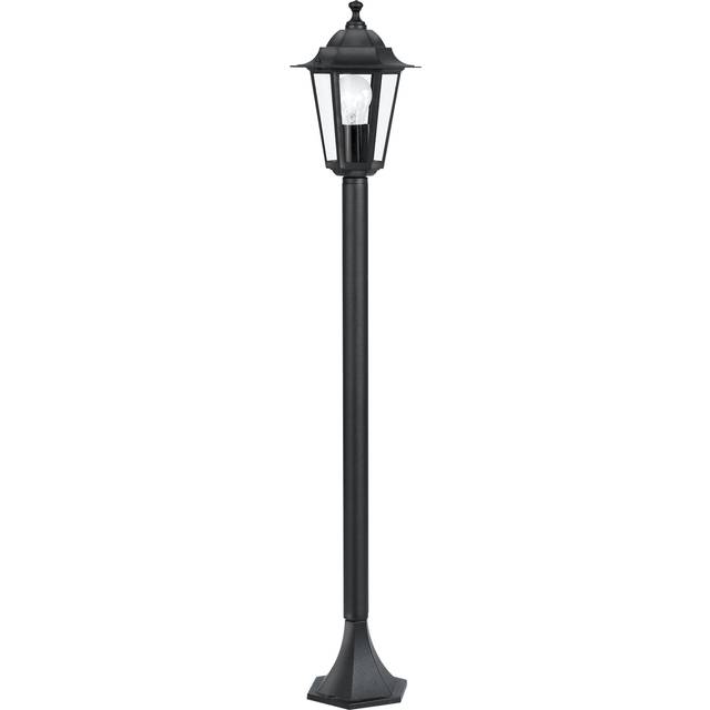 Eglo Laterna 4 Black IP44 Exterior Cast Aluminium Small Post Light