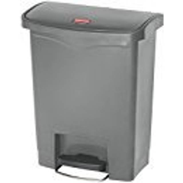 Rubbermaid Slim Jim Step on Bin Front Pedal 30Ltr Yellow