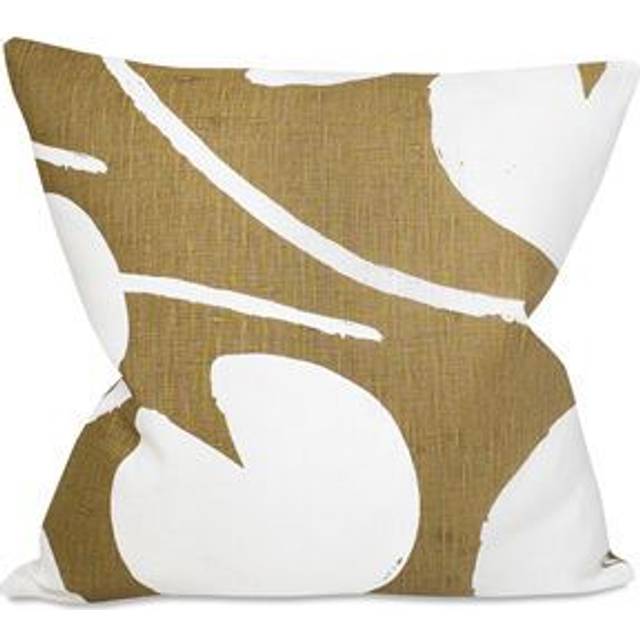 Fine Little Day Water lilies cushion cover yellow-white