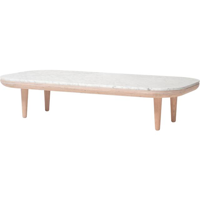 &amp;Tradition - Fly SC5 - Smoked - Nero Marquina - Soffbord - Space Copenhagen - Svart - Trä/Sten
