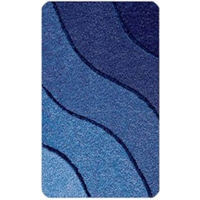Wave Badrumsmatta Marinblå 55x65