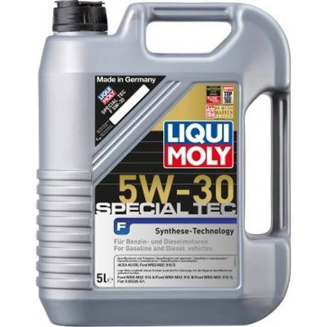 Liqui Moly Special Tec F 5W-30 5l Motorolja 3853 FORD: Transit Custom V362 Skåpbil, Focus 2 Kombi, Ranger Mk3, VOLVO: V40 Hatchback, V50, XC60 I