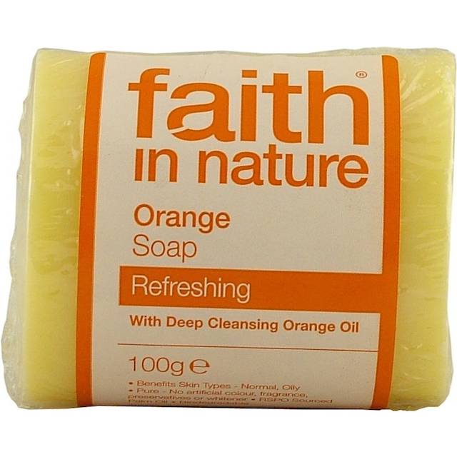 Faith In Nature Hand Made Soap Orange 100g