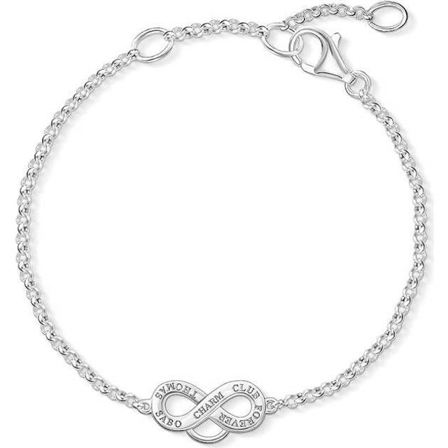 THOMAS SABO Charm Club SET0359-494-11-L343 Armband, Silver, 19,5 cm