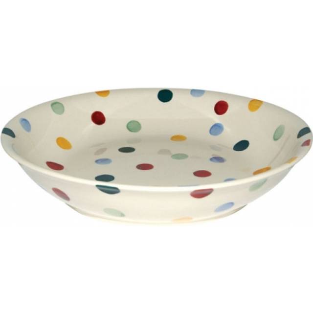 Emma Bridgewater Polka Dot Medium Pasta Bowl, Multi, Dia.23.5cm