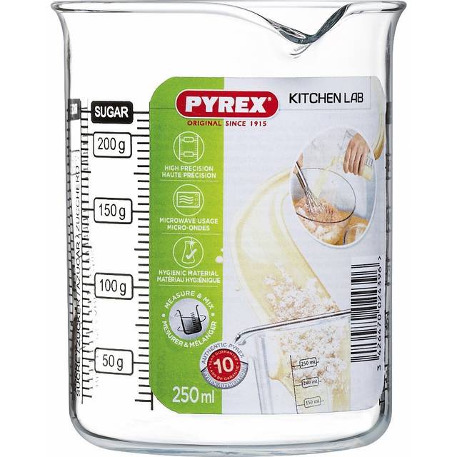 Pyrex Kitchen Lab 250ml Measure + Mix