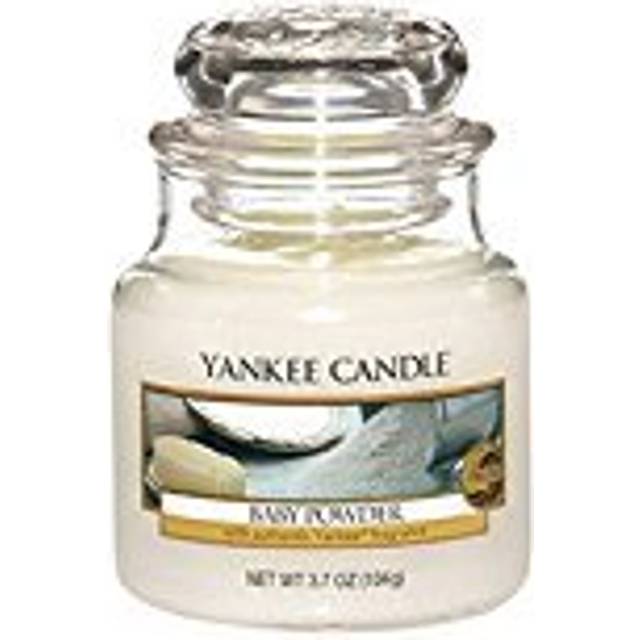 Yankee Candle Small Jar Candle, Baby Powder