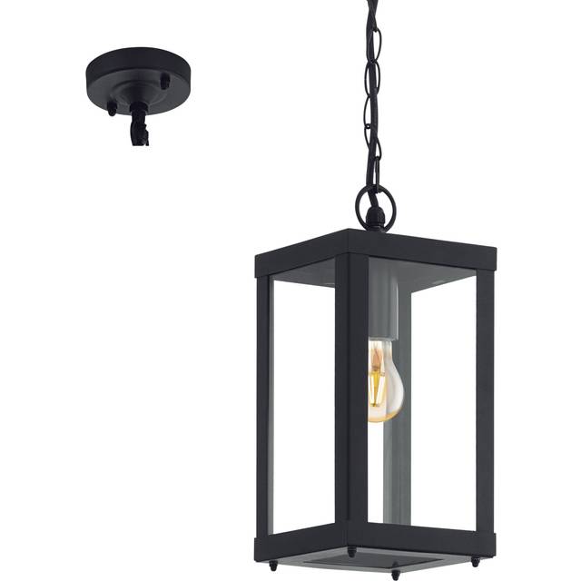 EGLO Alamonte Exterior Pendant Light - Black | TJ Hughes