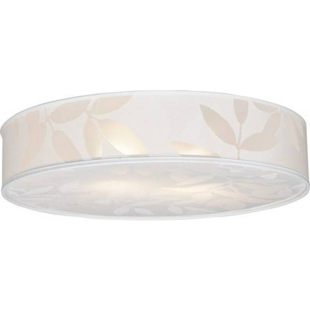 Belid Soft tygplafond Ø50 cm Vit