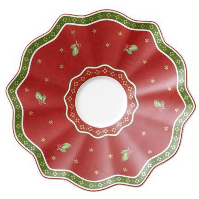 Villeroy & Boch Toy's Delight saucer to cup Ø19 cm White-red