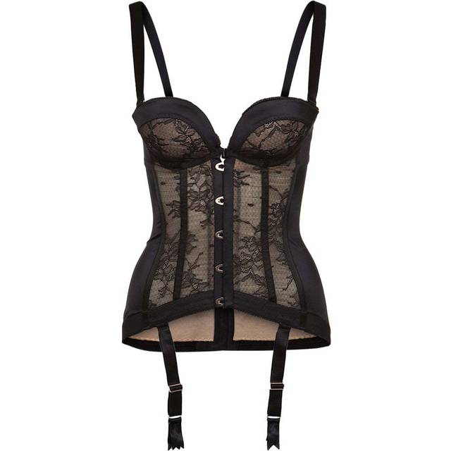 Gossard Womens 8519 Retrolution Corset - Black - Size 36D