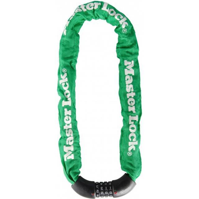 900mm Black Master Lock Street Flexium Integrated Combination Chain Lock