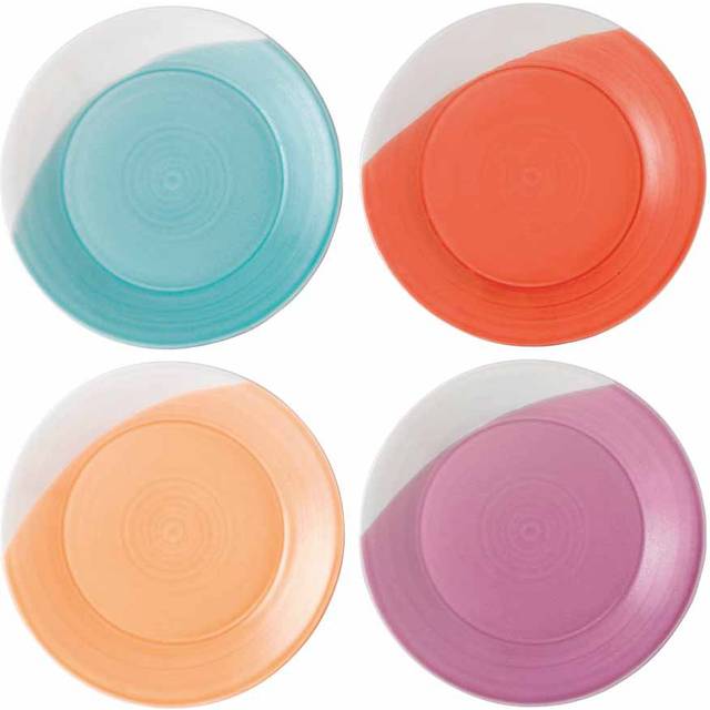 1815 Bright Plate 24cm 9.4in - Multicolour (23cm W X 24cm W)