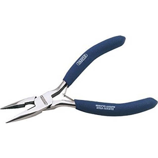 Draper 125MM Carbon Steel Long Nose Pliers - 38A