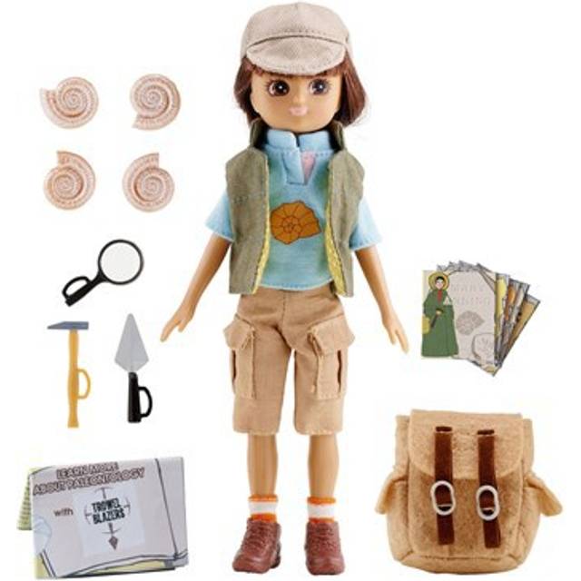 Bigjigs Toys Lottie Dolls Fossil Hunter Doll, Multi