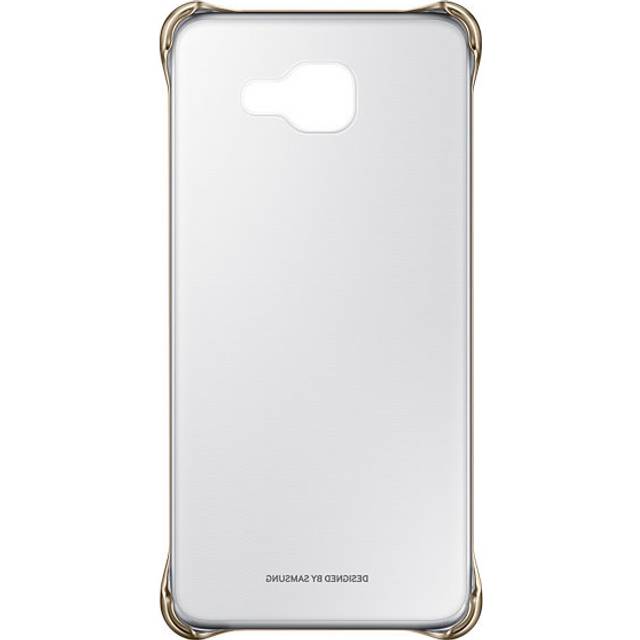 Samsung genomskinligt fodral till Galaxy A5 - svart förälder, Guld