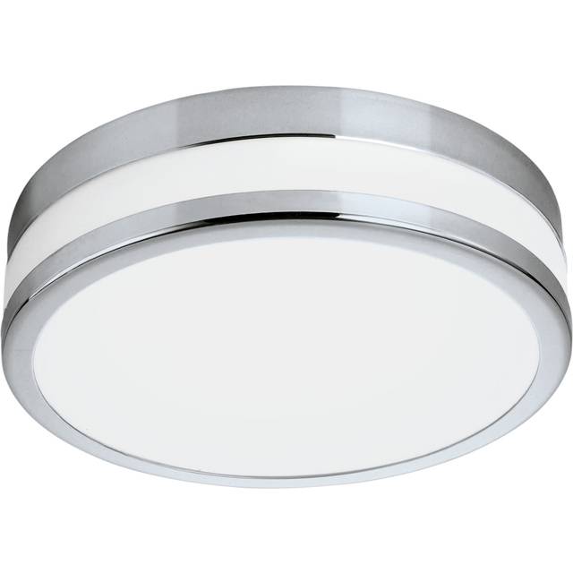 EGLO Palermo Ceiling & Wall Light - Chome & White | TJ Hughes