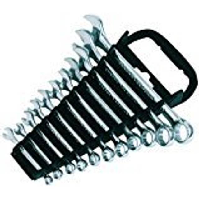 Hilka 16201102 Combination Spanner Set Metric Pro Craft, 11 Piece, Silver