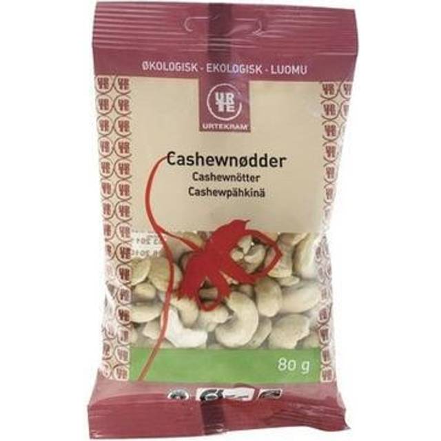 Urtekram Cashewnötter Hela Ekol - 80 g.