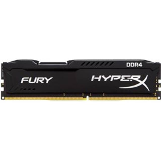 HyperX FURY DDR4 4 GB, 2666 MHz CL15 DIMM XMP – HX426C15FB/4, svart