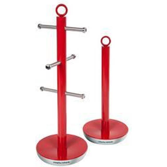 Morphy Richards Accents Mug Tree Towel Pole Set Titanium