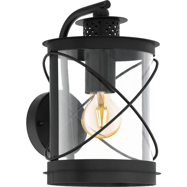 EGLO Hilburn Outdoor Wall Light - Black