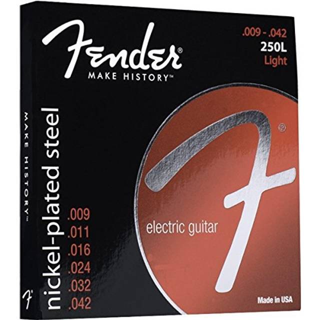 Fender - Super 250's Nickel-Plated Steel Electric Guitar Strings - 09-