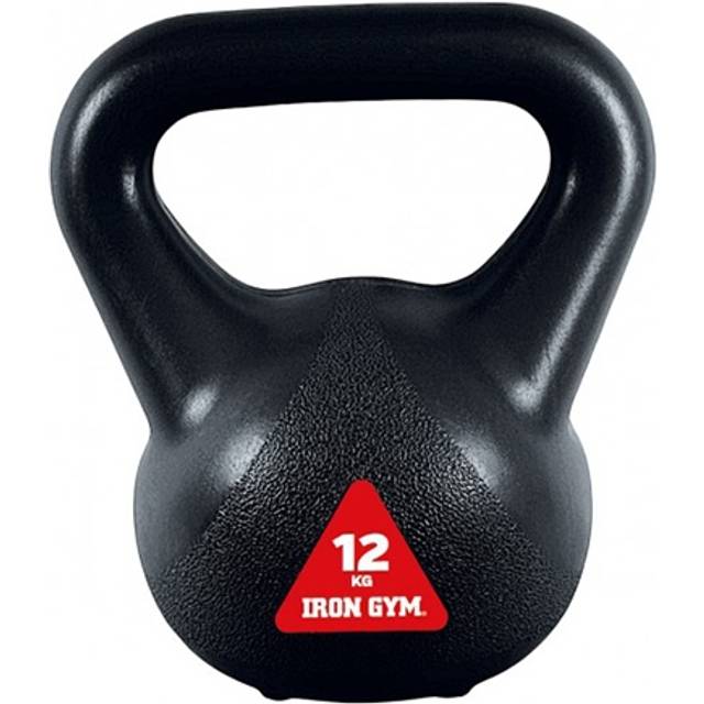 Iron Gym Kettlebell 12kg Träningsutrustning Black - ONE SIZE